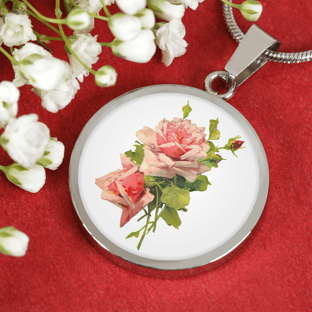 June: Rose Pink, Necklace