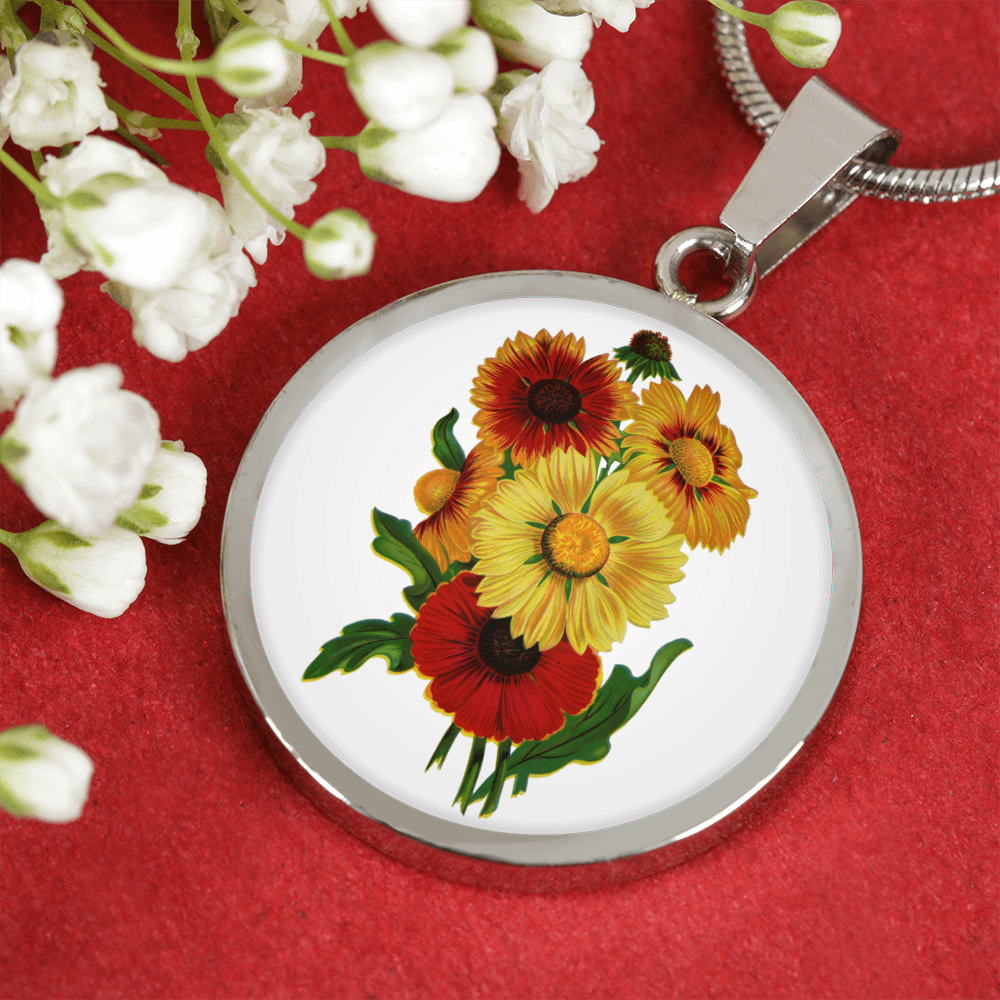 Sunflowers 2, Necklace