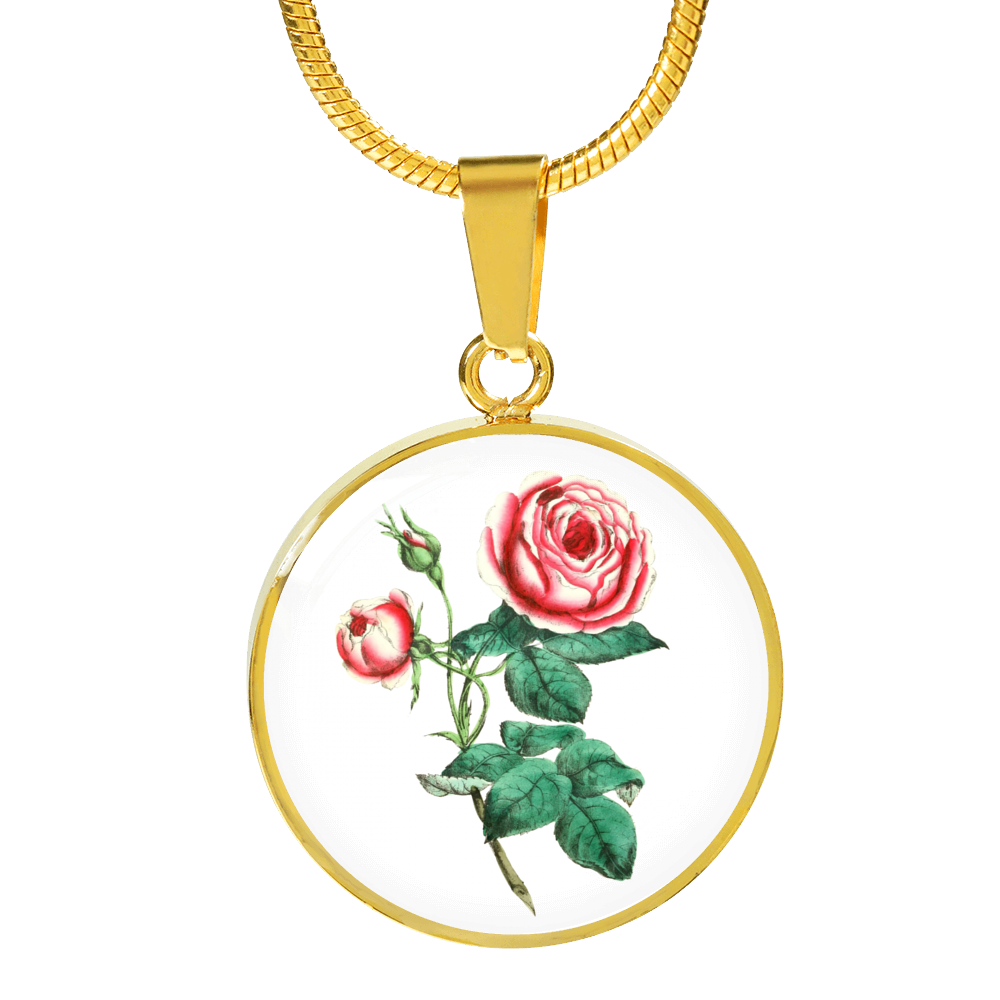 Rose Dark Pink, Necklace