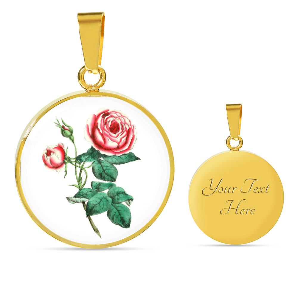 Rose Dark Pink, Necklace