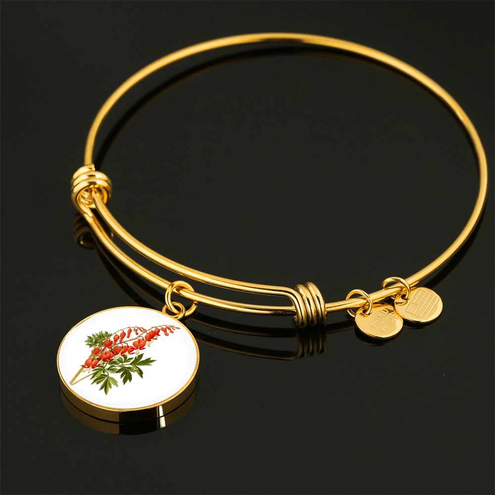 Delphinium 2, Bangle Bracelet