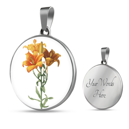 Necklace: Lilies
