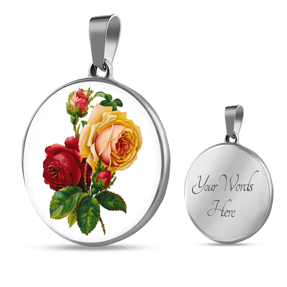 Roses, Roses, Roses: Red and Yellow, Necklace