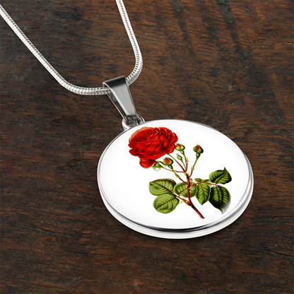 Necklace: Gemini, Rose Red 2