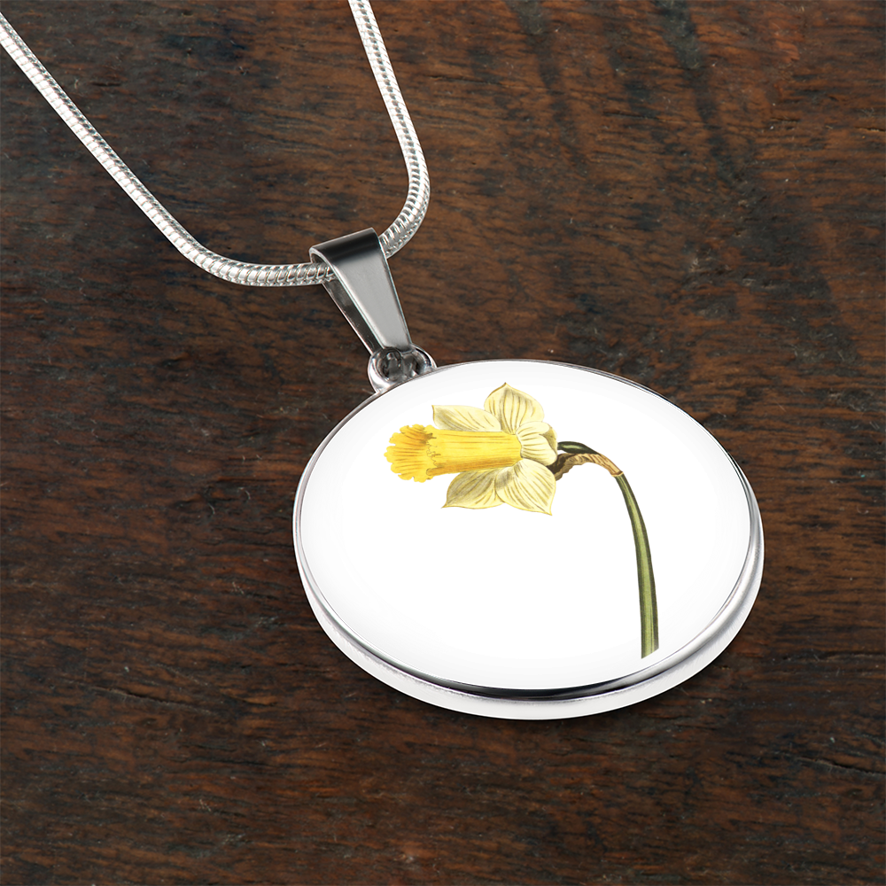 Necklace: March, Daffodil