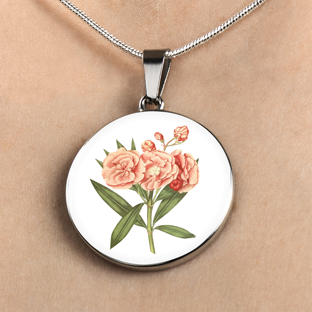 Sagittarius: Carnation Soft Pink, Necklace