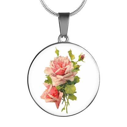 June: Rose Pink, Necklace