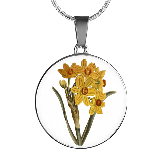 Narcissus Yellow, Necklace