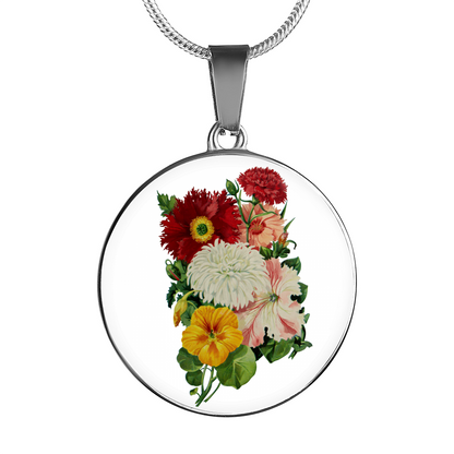 Necklace: Poppies