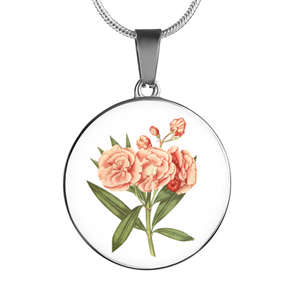 Necklace: Carnation Soft Pink