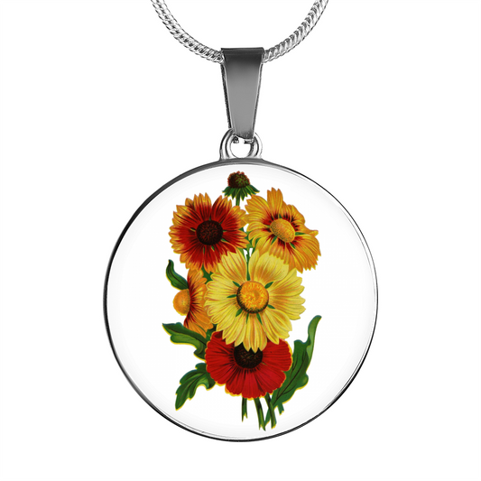 Sunflowers 2, Necklace