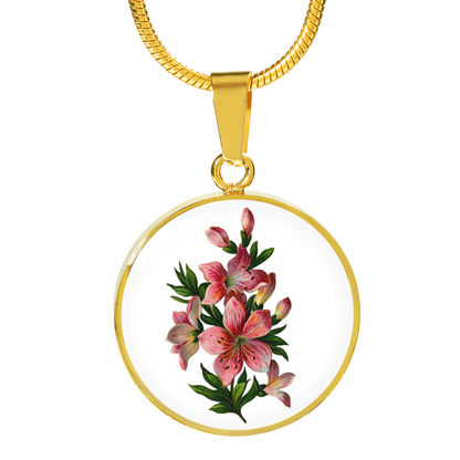 Taurus: Lily Pink, Necklace