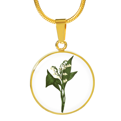 Necklace: May, Lily of the Valley