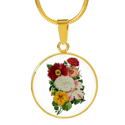 Necklace: Poppies