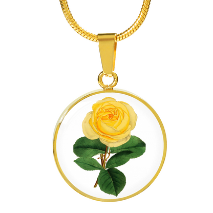 Rose Yellow, Necklace