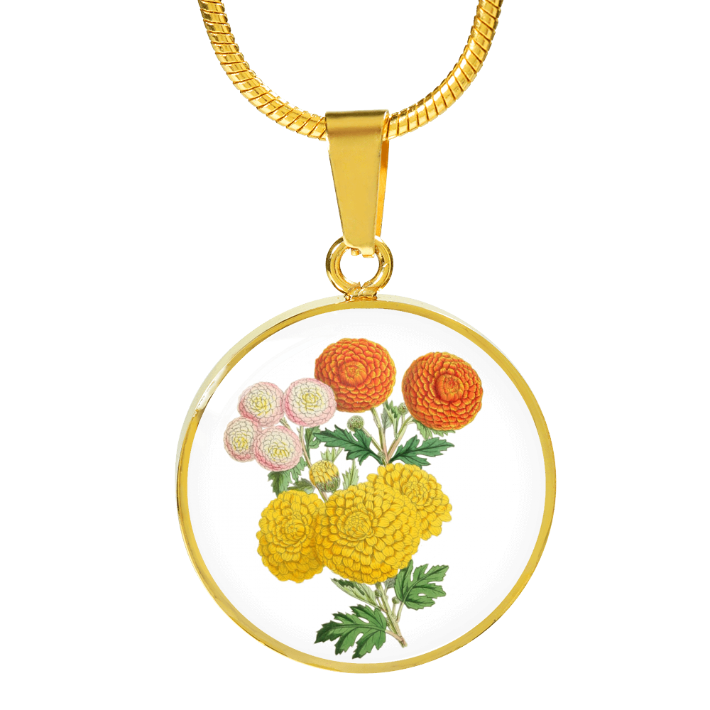 Necklace:  Chrysanthemum