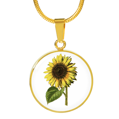 Necklace: Sunflower