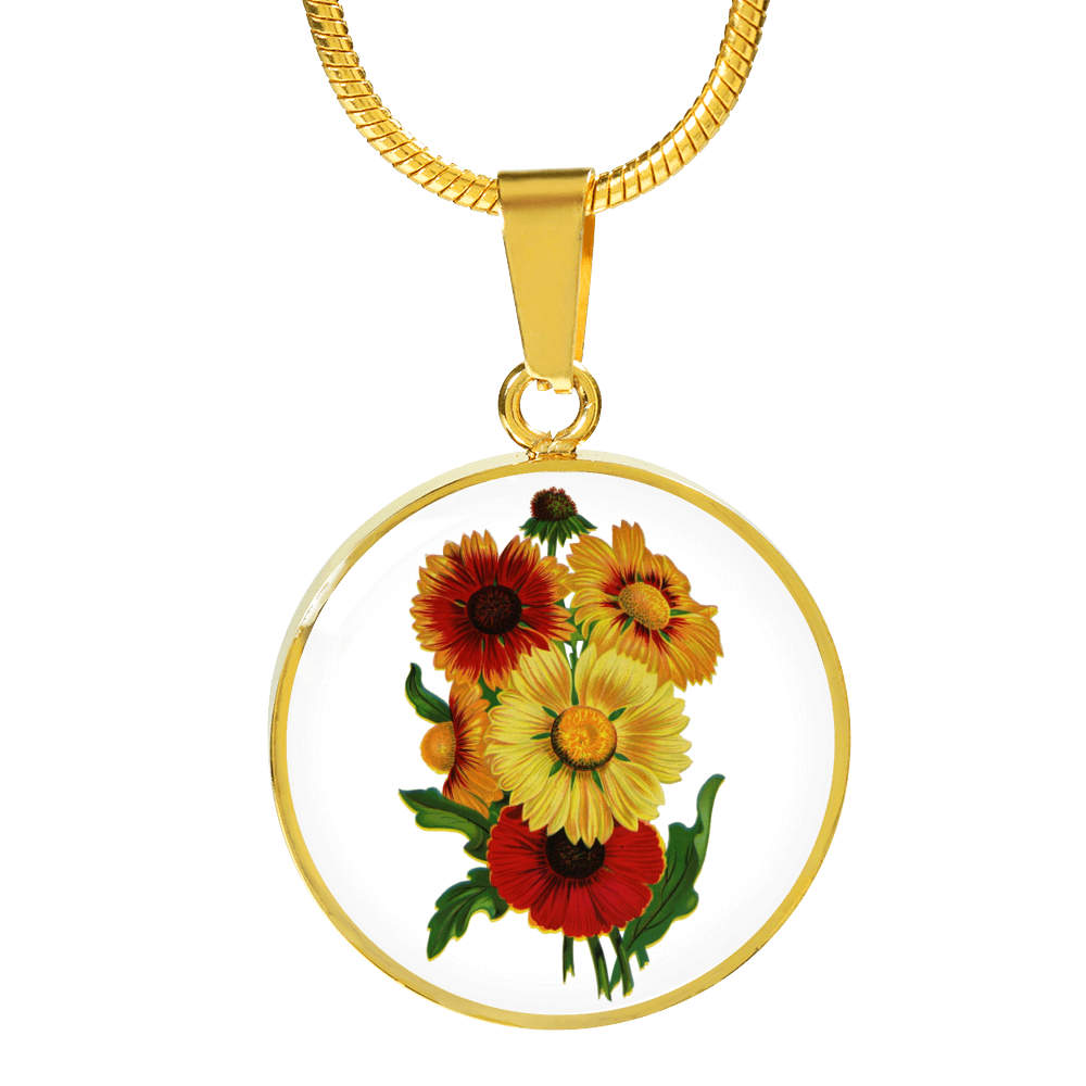 Necklace: Sunflowers 2