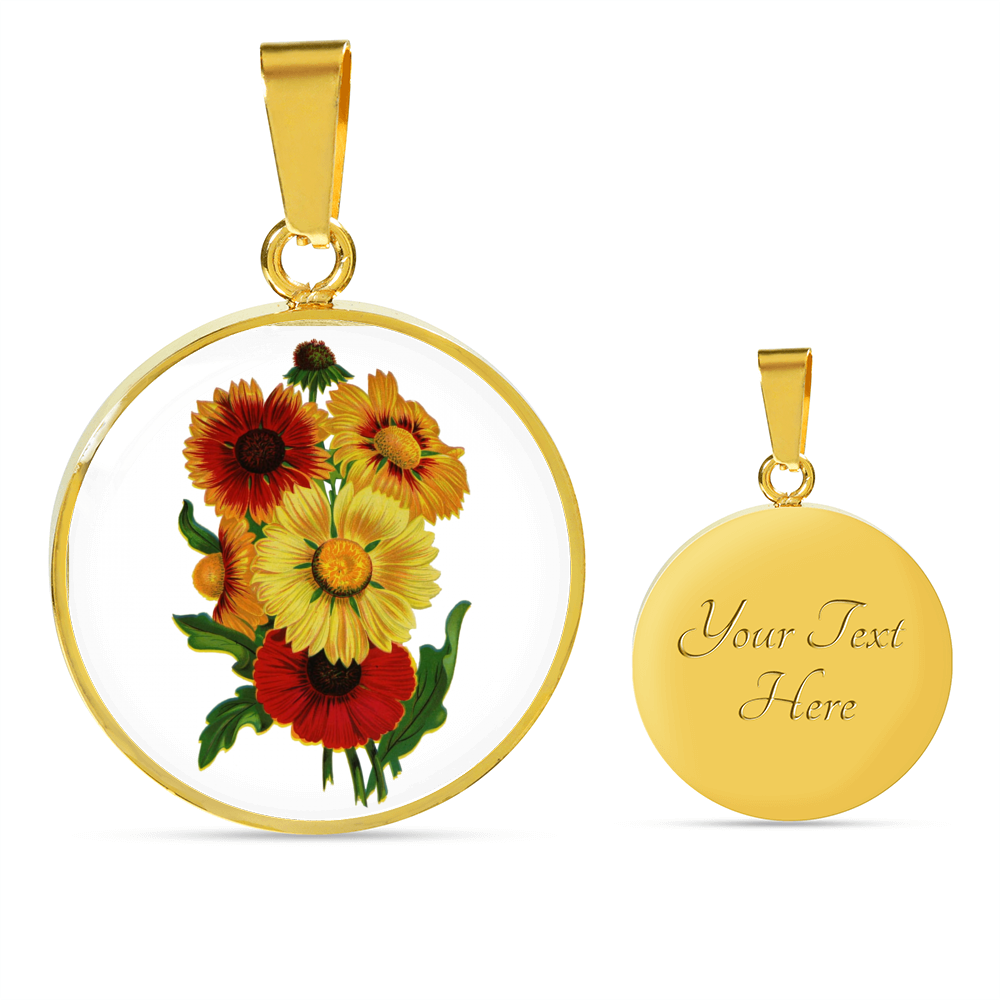 Necklace: Sunflowers 2