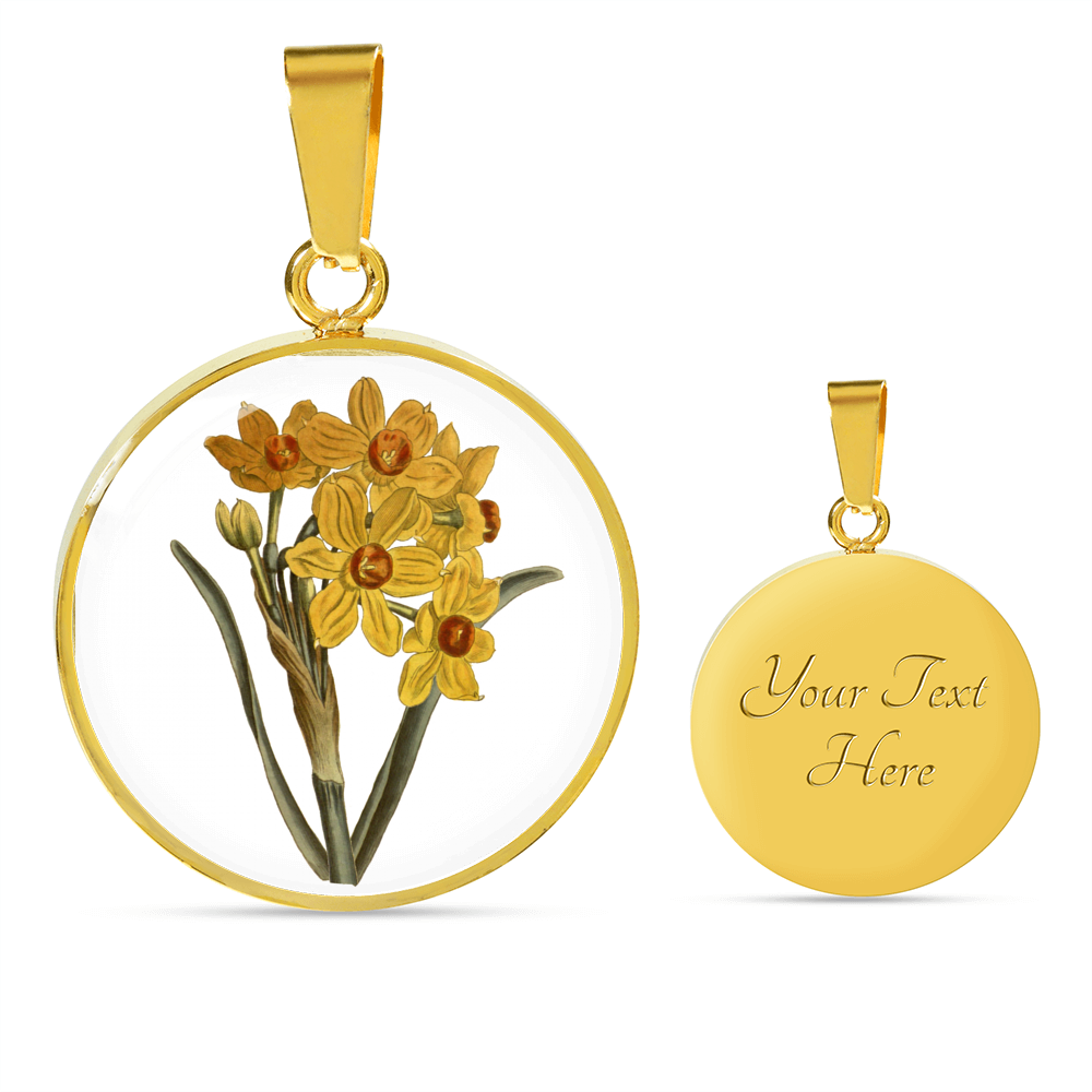 Narcissus Yellow, Necklace