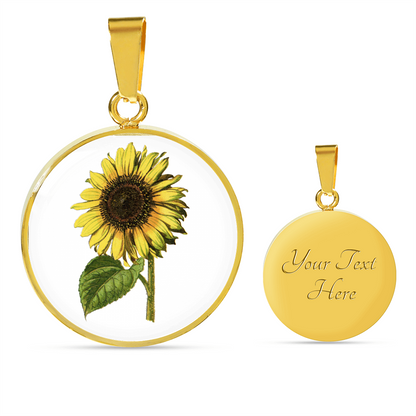 Necklace: Sunflower