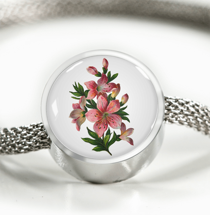 Taurus: Lily Pink, Luxury Bracelet