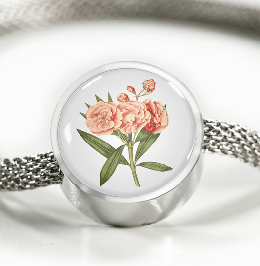Carnation Soft Pink, Luxury Bracelet