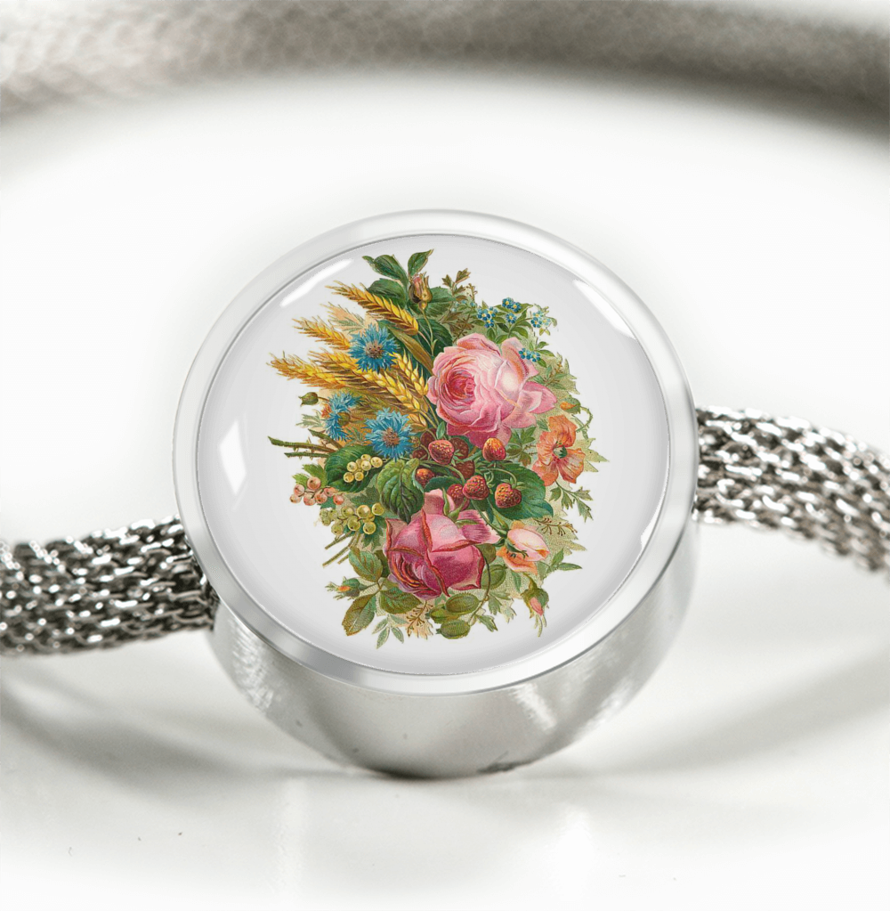 Roses, Roses, Roses: Pink Assortment, Luxury Bracelet