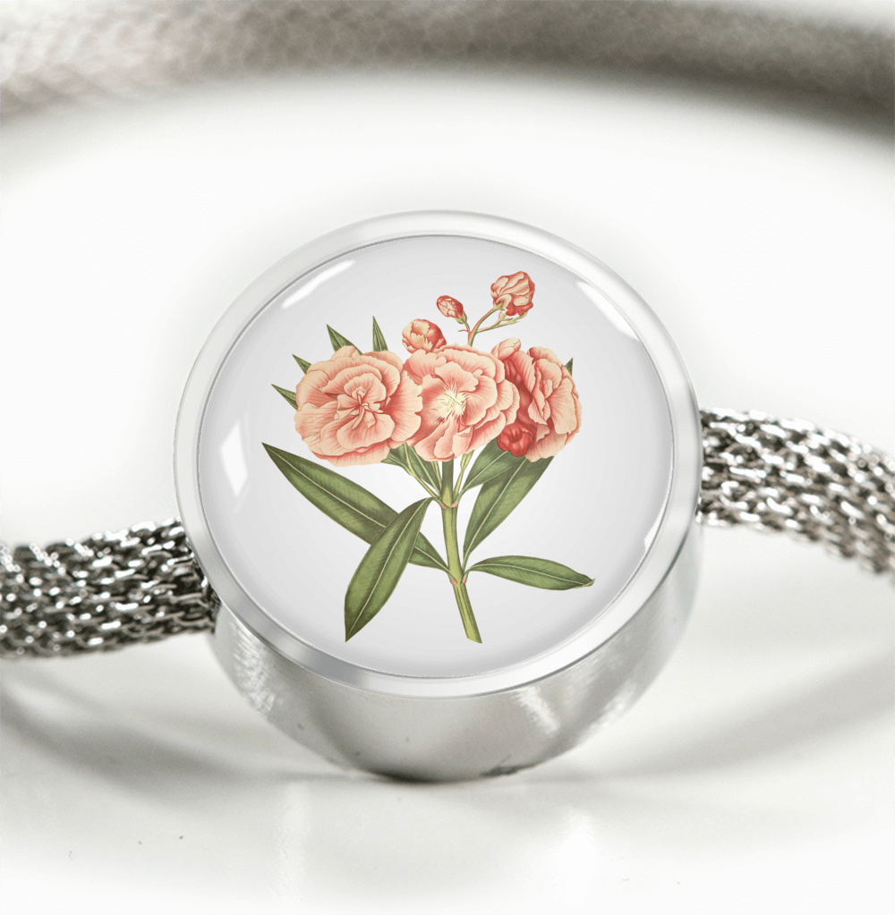 Sagittarius: Carnation Soft Pink, Luxury Bracelet