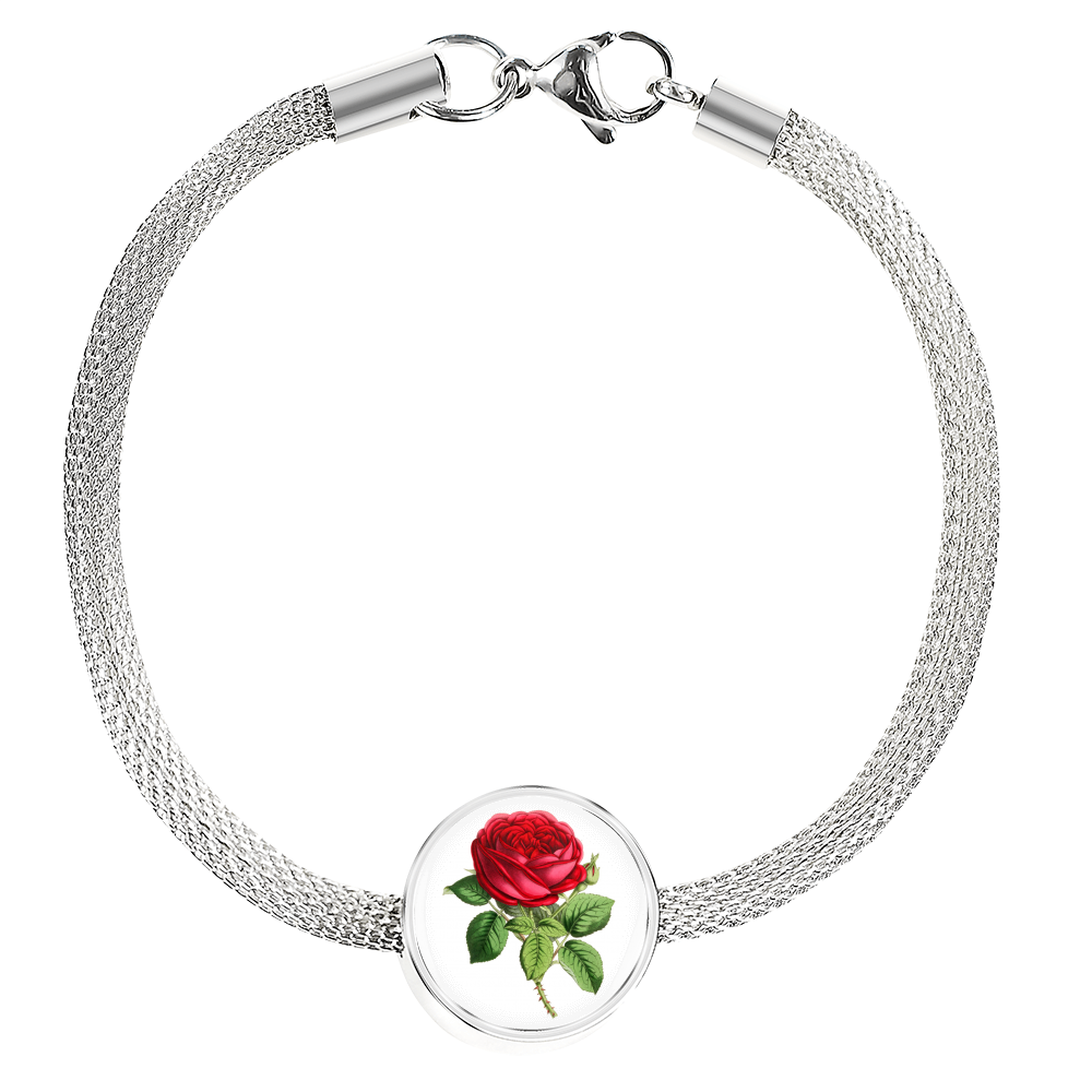Rose Single Red, Luxury Bracelet