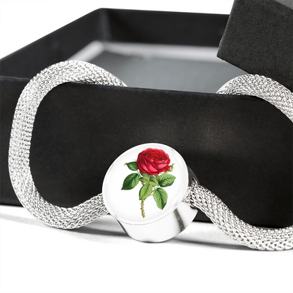 Rose Single Red, Luxury Bracelet