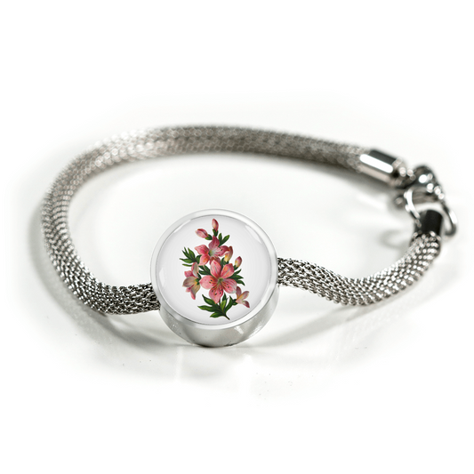 Taurus: Lily Pink, Luxury Bracelet