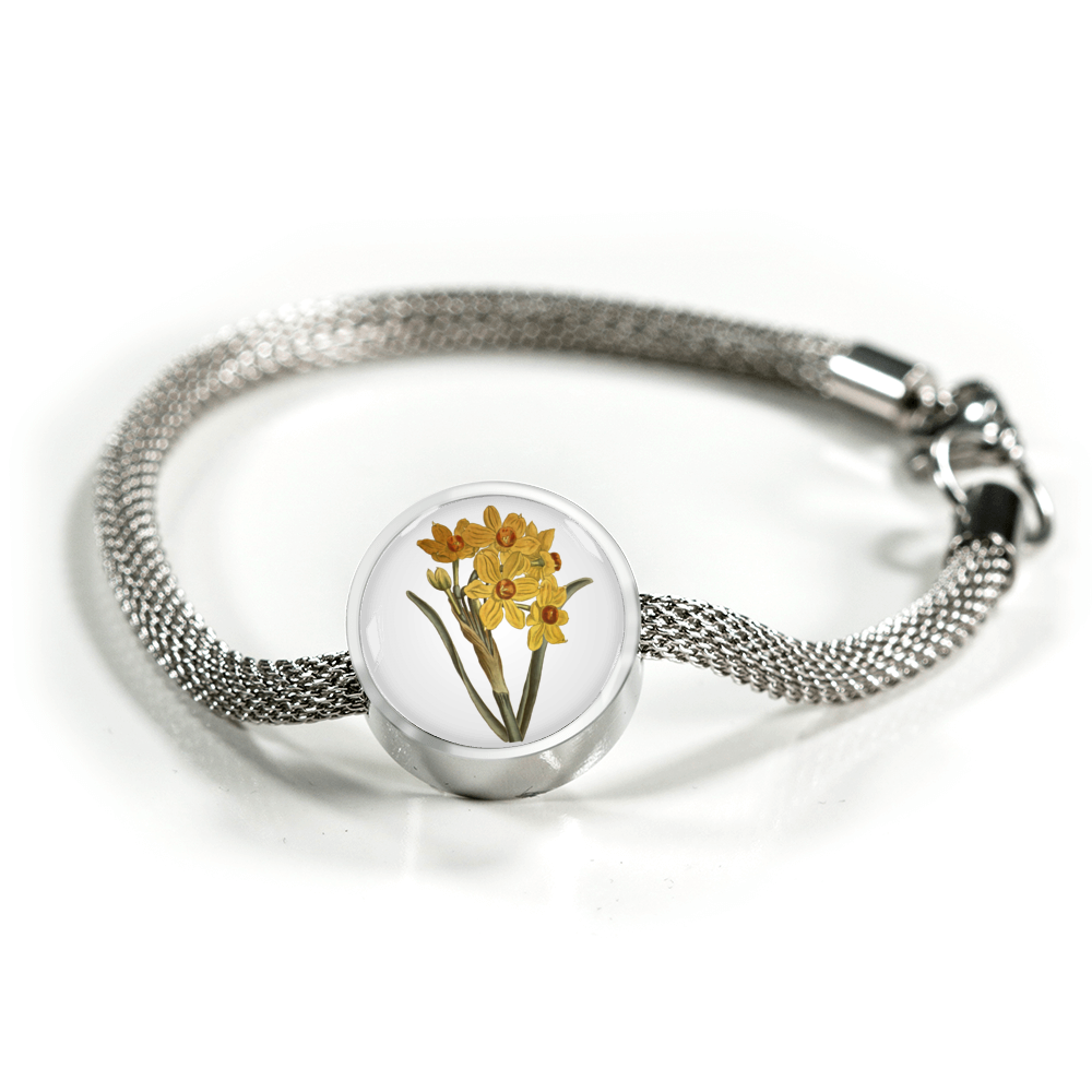 Luxury Bracelet: December, Narcissus Yellow