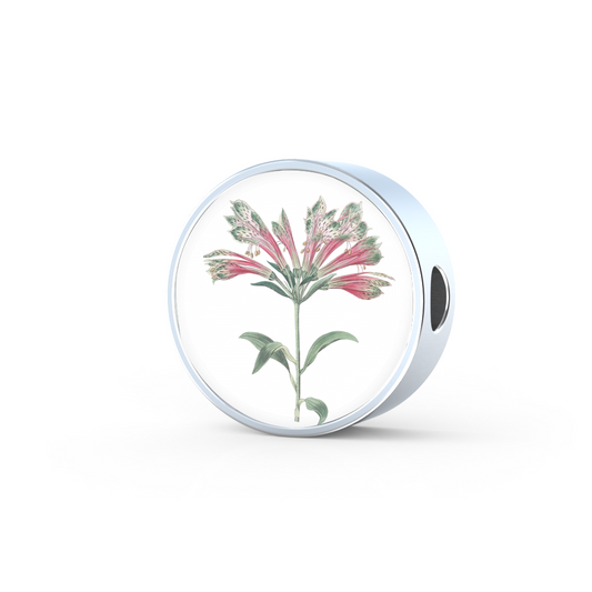 Round Charm: Alstromeria Blue