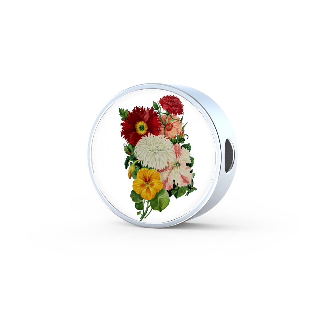 Poppies, Round Charm Only