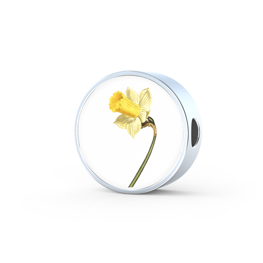 Round Charm: March, Daffodil