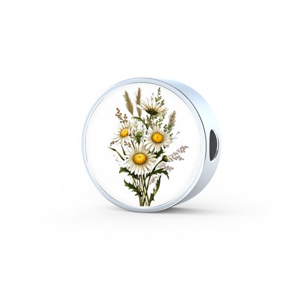 Daisies, Round Charm Only
