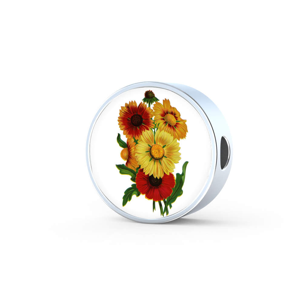 Round Charm: Sunflowers 2